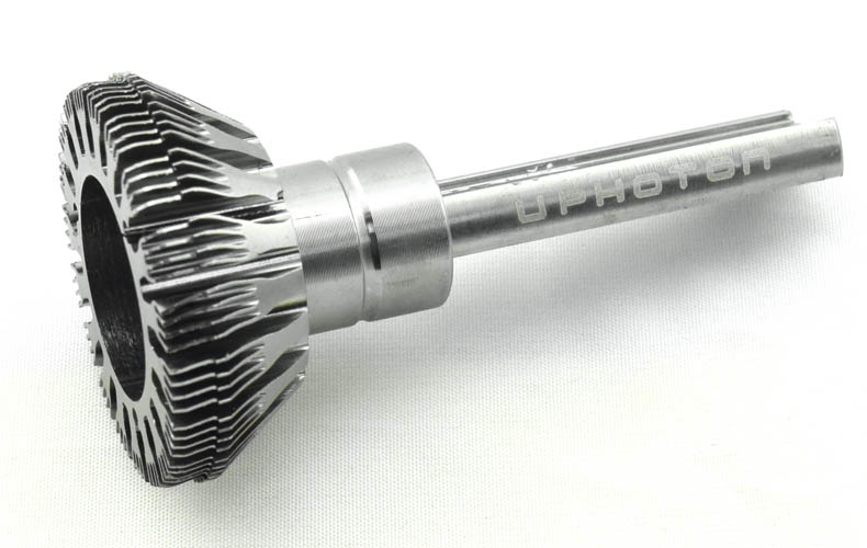 合金轉軸激光打標